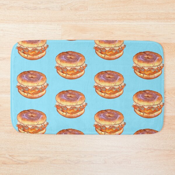 Item preview, Locks and Lox Bagel designed and sold by GalaxyChicken.