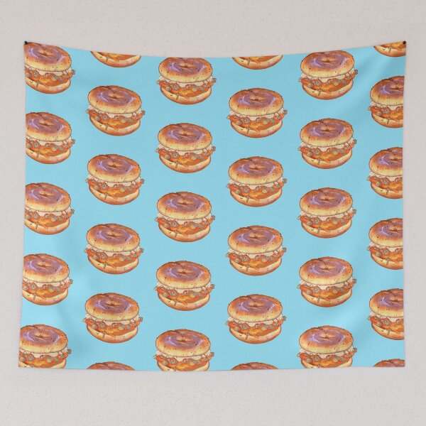 Item preview, Locks and Lox Bagel designed and sold by GalaxyChicken.