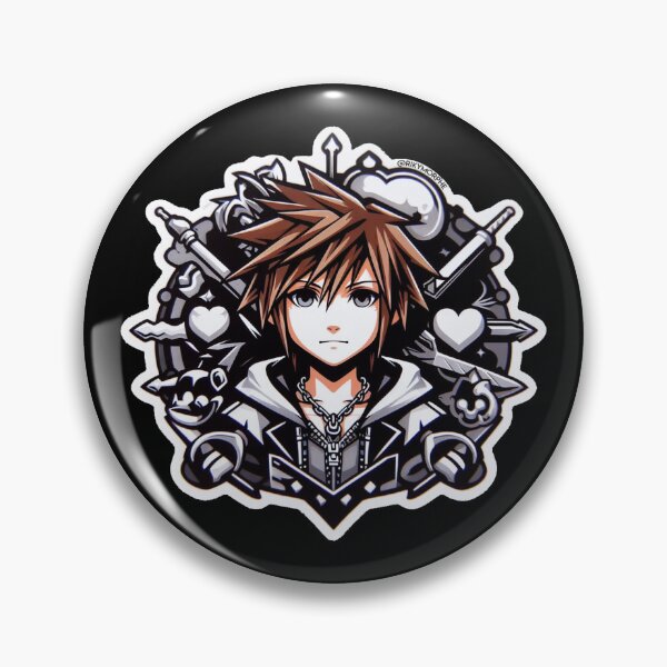 Item preview, Sora - Kingdom Hearts Sticker designed and sold by rikymorphe.