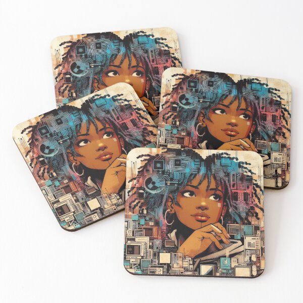 Item preview, Computer programmer girl designed and sold by Silbays.