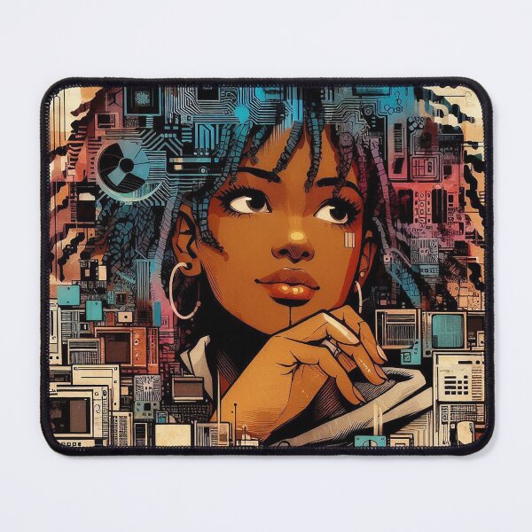 Item preview, Computer programmer girl designed and sold by Silbays.