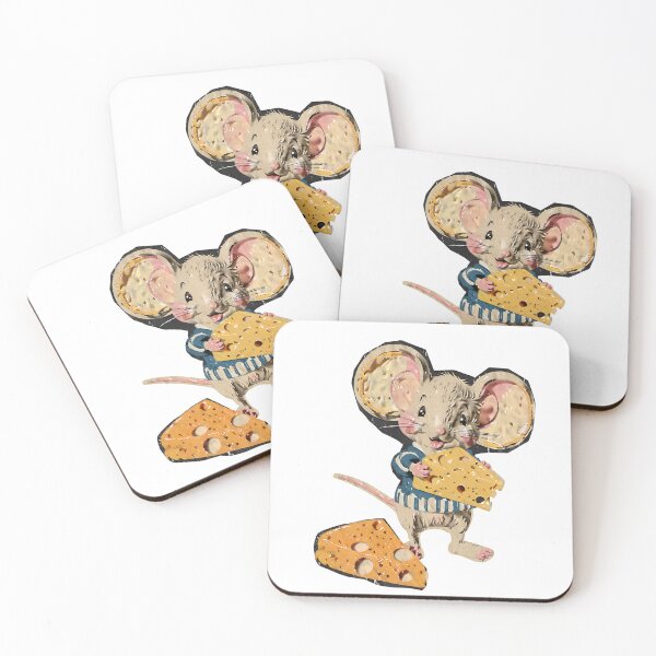 Item preview, Cute Vintage Mouse Scrapbook Retro Design designed and sold by LarkaArt.