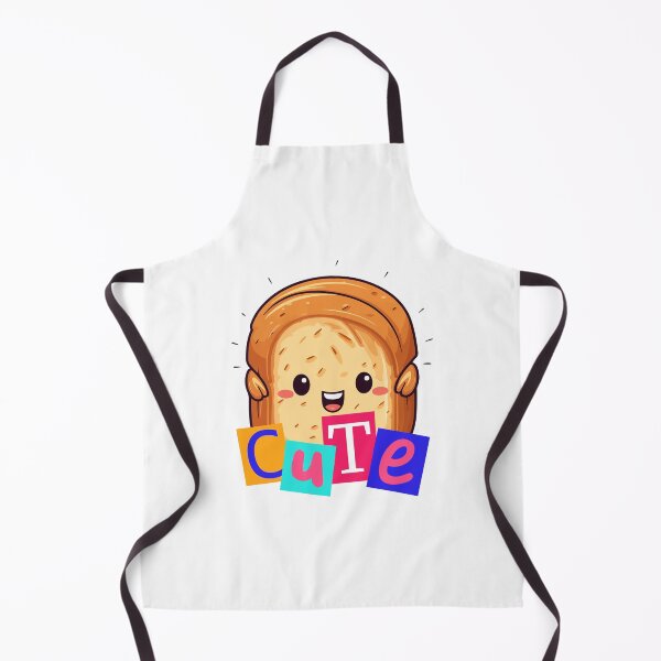 Item preview, cute bread smile 3 designed and sold by VibeTwist.