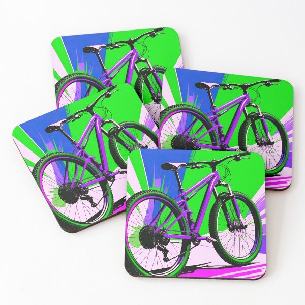 Item preview, Purple Surge: MTB Adventure designed and sold by GrizzlyCollective.