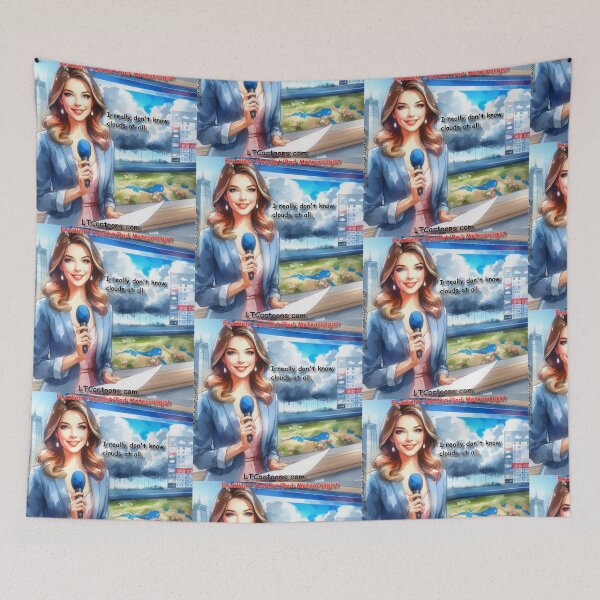 Item preview, Meteorologist Really Doesn't Know Clouds At All designed and sold by Rick London Gifts.
