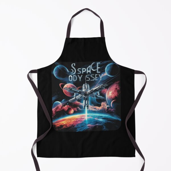 Item preview, Space Station flying around the planet Earth designed and sold by desinganddecor.