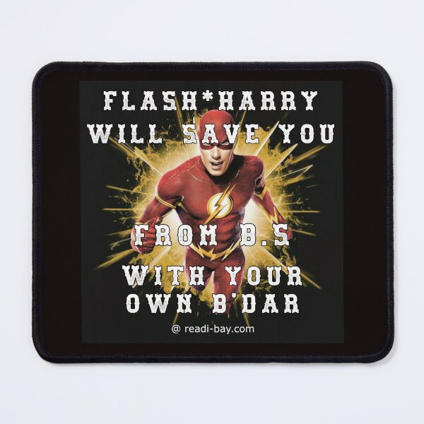 Item preview, Flash-Harry Saves You From B.S with B.dar designed and sold by AlienAlmanac.