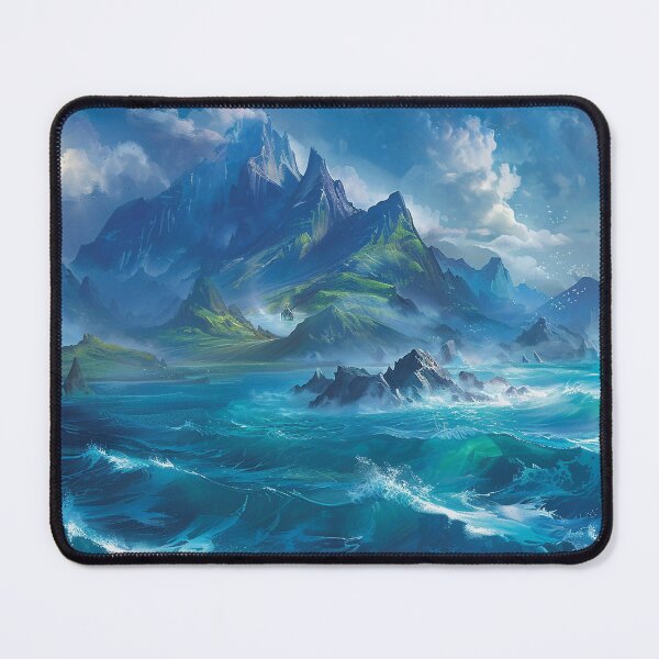 Item preview, Fantasy Ocean Landscape designed and sold by Lumaria Designs.