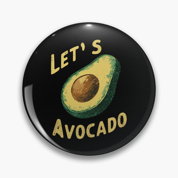 Item preview, Retro Vintage Let's Avocado designed and sold by zaqare.