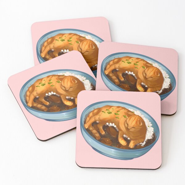 Item preview, Cat Katsu Curry designed and sold by GalaxyChicken.