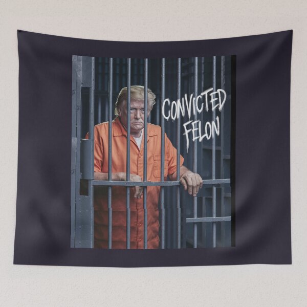 Item preview, Convicted Felon Trump designed and sold by Flirt-Teez.