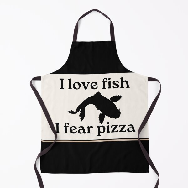 Item preview, I love fish i fear pizza designed and sold by cloudzer0000.