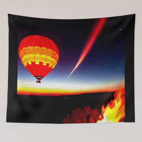 Item preview, Crimson Comet's Evening Descent designed and sold by Highlandkings.
