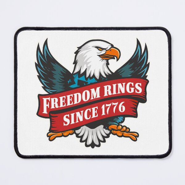 Item preview, ''Freedom Rings - Since !776'' United States Independence Day Proud to Be American T-Shirt  designed and sold by Witty Shirts.