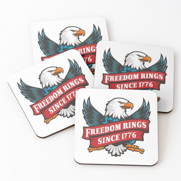 Item preview, ''Freedom Rings - Since !776'' United States Independence Day Proud to Be American T-Shirt  designed and sold by Witty Shirts.