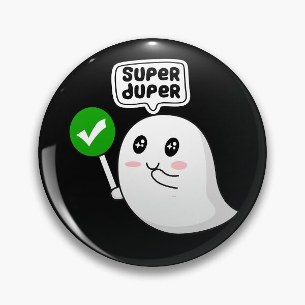 Item preview, Funny smile Ghost Screaming super duper approvel T-Shirt halloween designed and sold by SOPIZiLA.