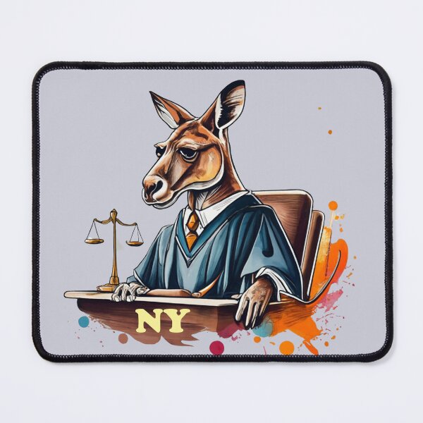 Item preview, Funny Kangaroo Court NY Kangaroo Judge designed and sold by Nature's Fancy.