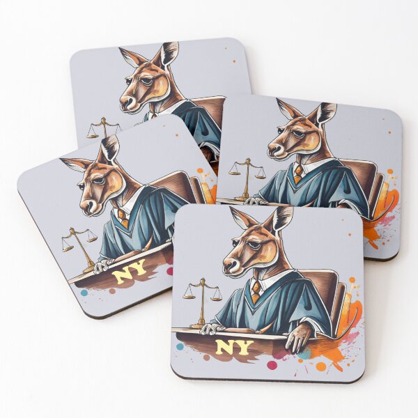 Item preview, Funny Kangaroo Court NY Kangaroo Judge designed and sold by Nature's Fancy.