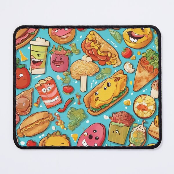 Item preview, Humorous illustrations of amusing food characters designed and sold by Paweł Matysiak.