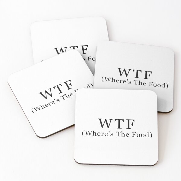 Item preview, WTF - Where's the Food  designed and sold by Cheerhub.