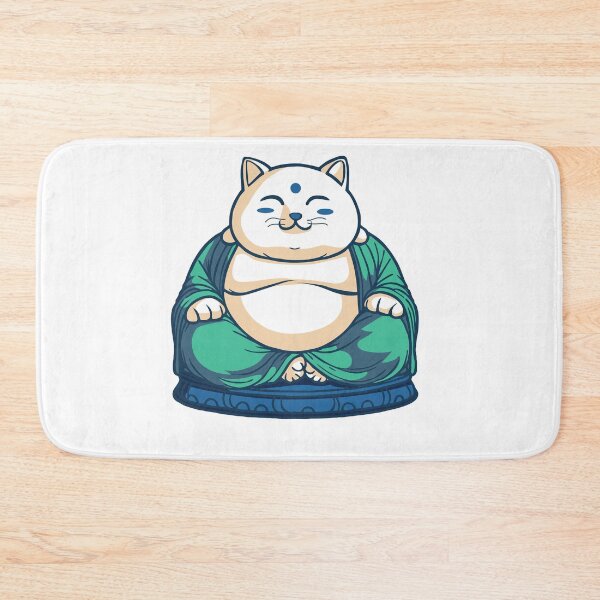 Item preview, Buddah cat anime  designed and sold by Paintbase.