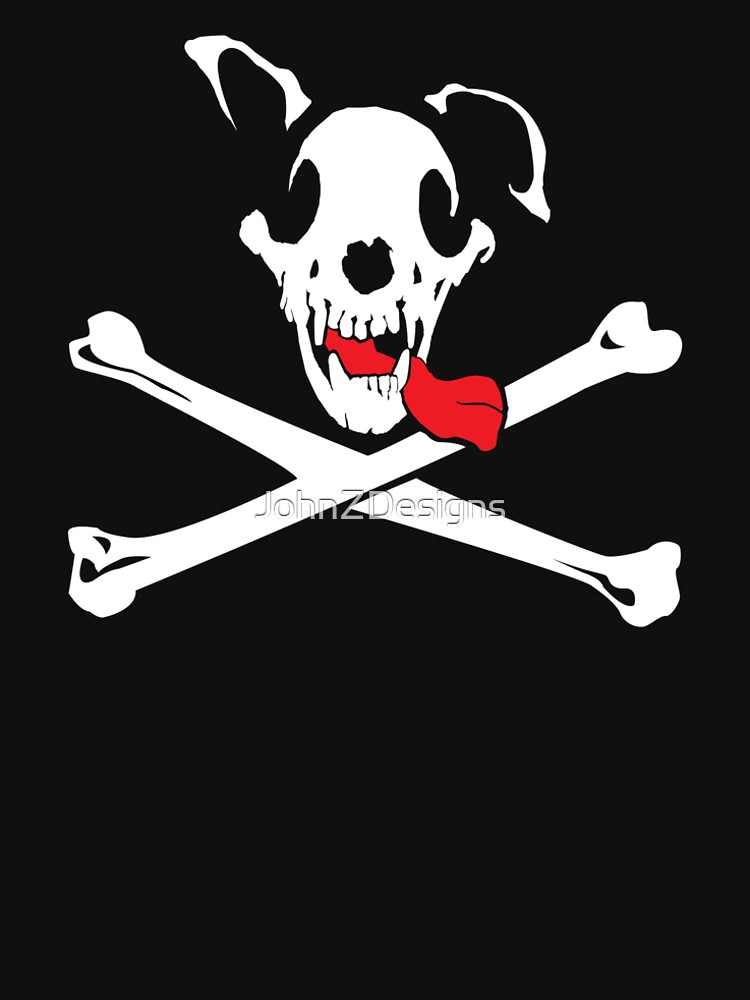 pirate dog t shirt