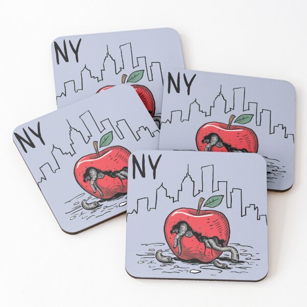 Item preview, Funny New York Big Rotten Apple Satire designed and sold by Nature's Fancy.