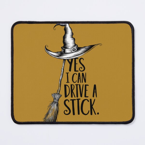Item preview, Witch - Yes I Can Drive a Stick designed and sold by 123ks.
