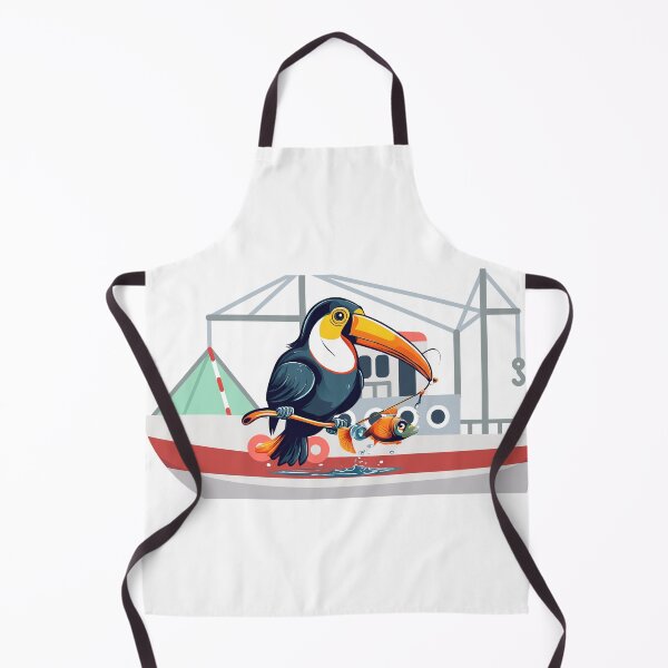 Item preview, toucan fish designed and sold by Yeyishop.