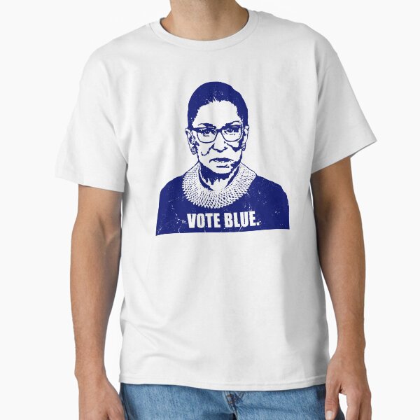 Vote Blue for Justice Equality Human Rights RBG Classic T-Shirt