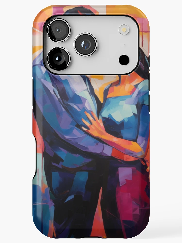 Thumbnail 1 of 4, iPhone Case, Abstract Couple designed and sold by Rtymer.
