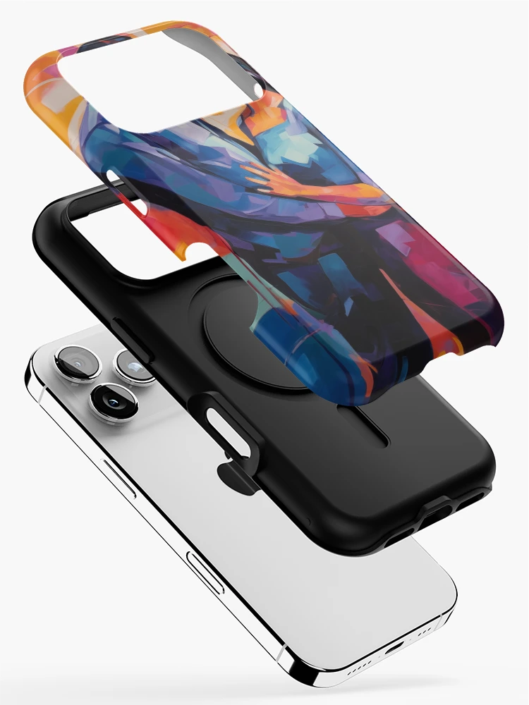 Thumbnail 2 of 4, iPhone Case, Abstract Couple designed and sold by Rtymer.