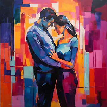 Artwork thumbnail, Abstract Couple by Rtymer