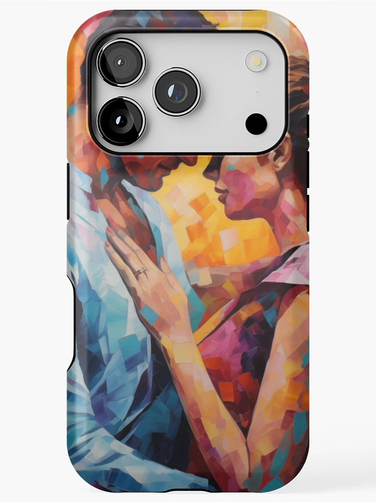 Thumbnail 1 of 4, iPhone Case, Abstract Couple designed and sold by Rtymer.