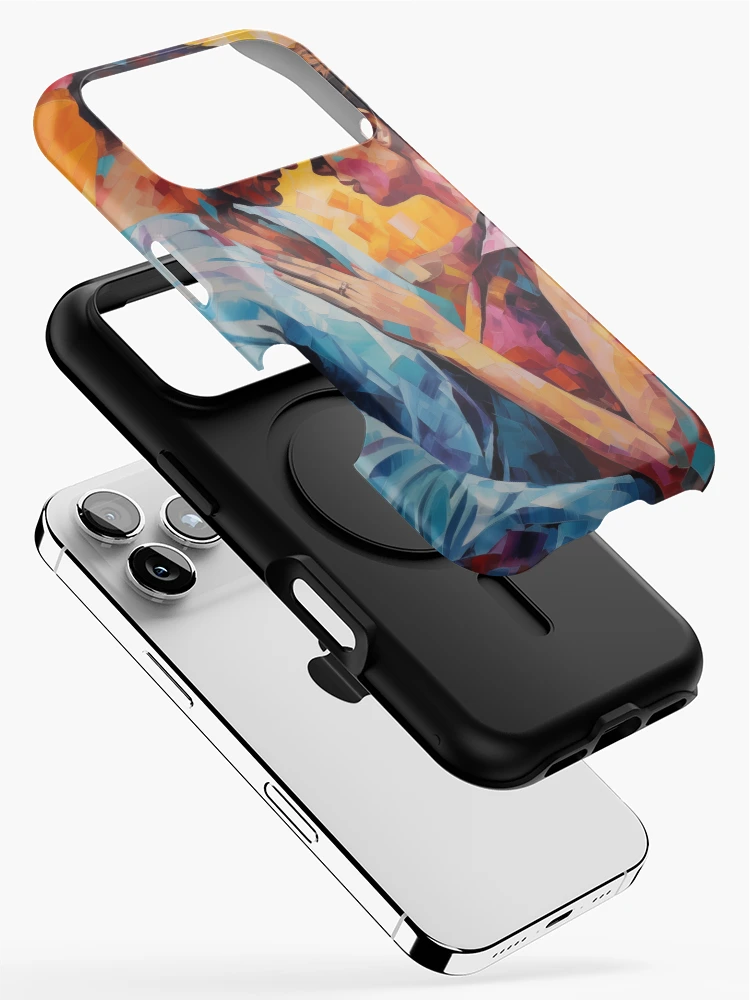 Thumbnail 2 of 4, iPhone Case, Abstract Couple designed and sold by Rtymer.