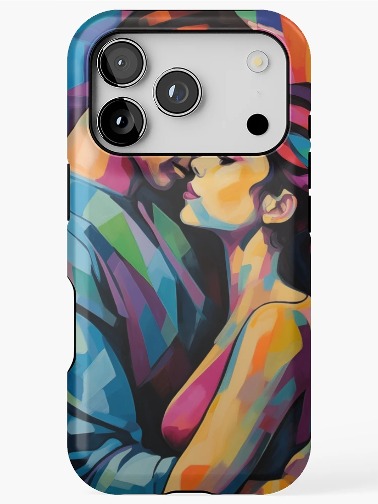 Thumbnail 1 of 4, iPhone Case, Abstract Couple designed and sold by Rtymer.