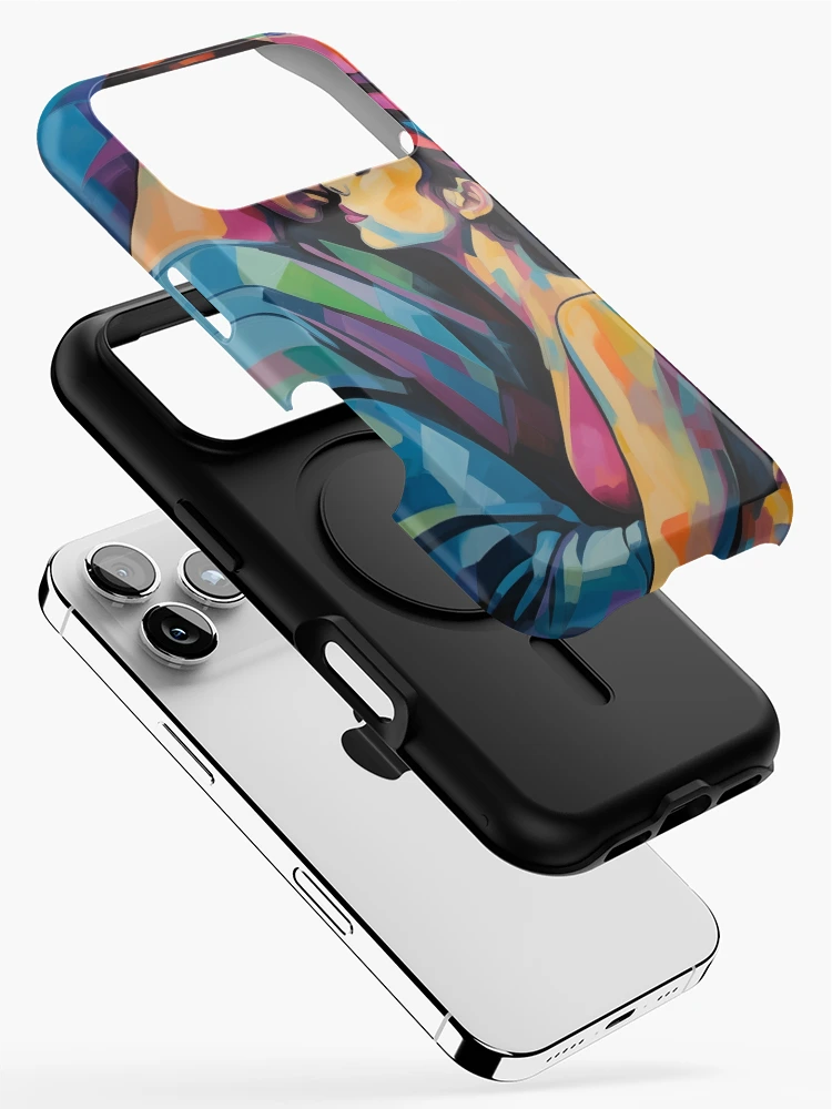 Thumbnail 2 of 4, iPhone Case, Abstract Couple designed and sold by Rtymer.