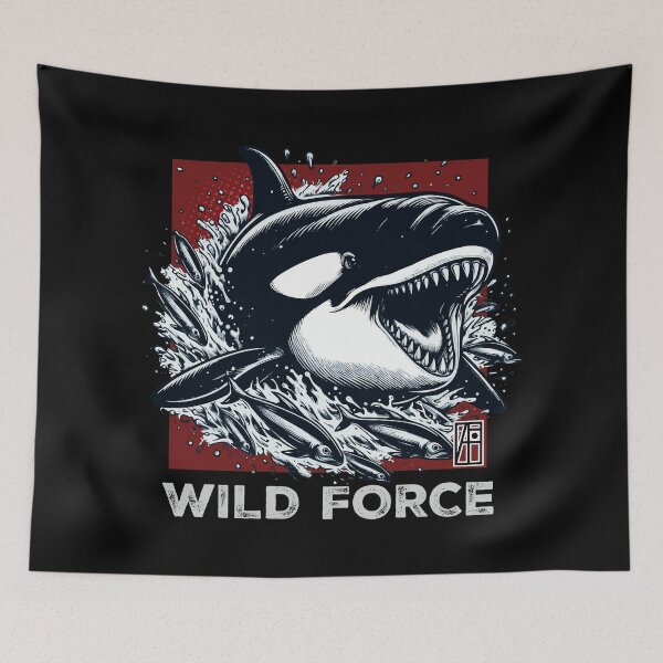 Item preview, ORCA - KILER WHALE - WILD FORCE - ANIMALS - 1 designed and sold by ArtProjectShop.