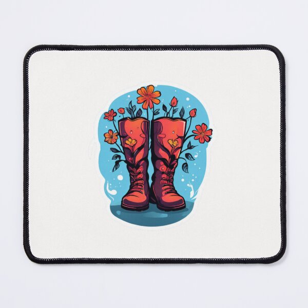 Item preview, Boot flower design designed and sold by Planetporridge.