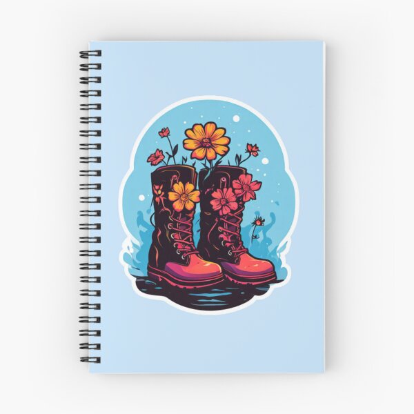 Item preview, Flower Boot Art designed and sold by Planetporridge.