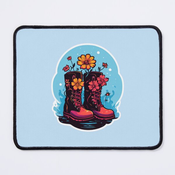 Artikelvorschau, Blumenstiefel-Kunst entworfen und verkauft von Planetporridge.