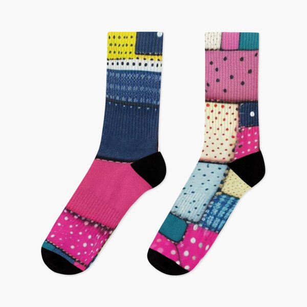 Item preview, Cute cartoony Patchwork  designed and sold by Roxburylane.