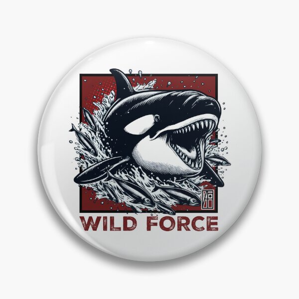 Item preview, ORCA - KILER WHALE - WILD FORCE - ANIMALS - 3 designed and sold by ArtProjectShop.