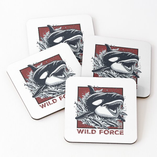 Item preview, ORCA - KILER WHALE - WILD FORCE - ANIMALS - 3 designed and sold by ArtProjectShop.