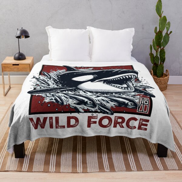 Item preview, ORCA - KILER WHALE - WILD FORCE - ANIMALS - 3 designed and sold by ArtProjectShop.