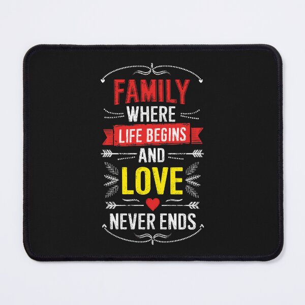 Item preview, Family Where Life Begins and Love Never Ends designed and sold by SerhiiArt.