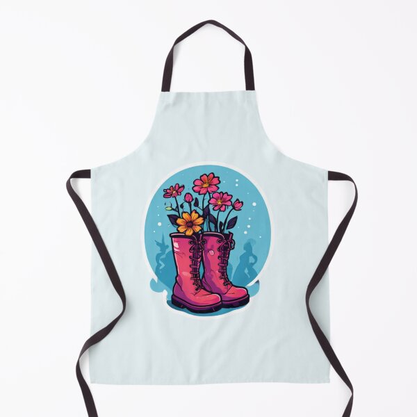 Item preview, Boot flower art designed and sold by Planetporridge.