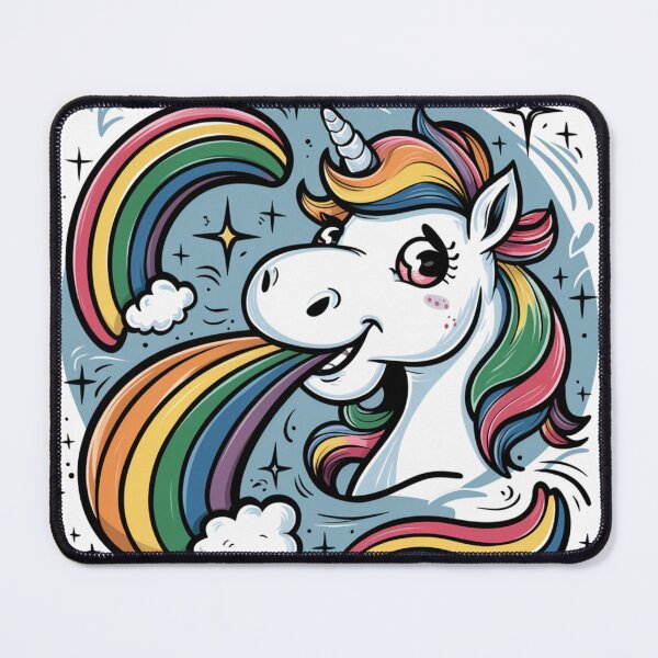 Item preview, Unicorn burping rainbow  designed and sold by Ajax90.