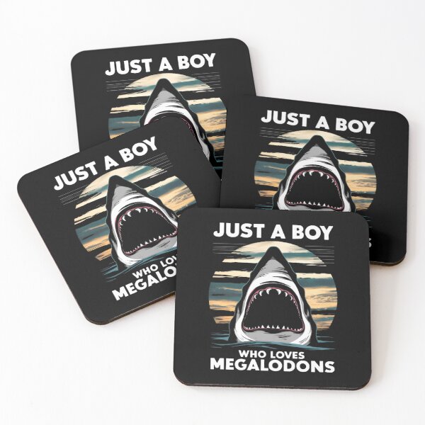 Item preview, Just A Boy Who Loves Megalodons: Megalodon  designed and sold by printmala.