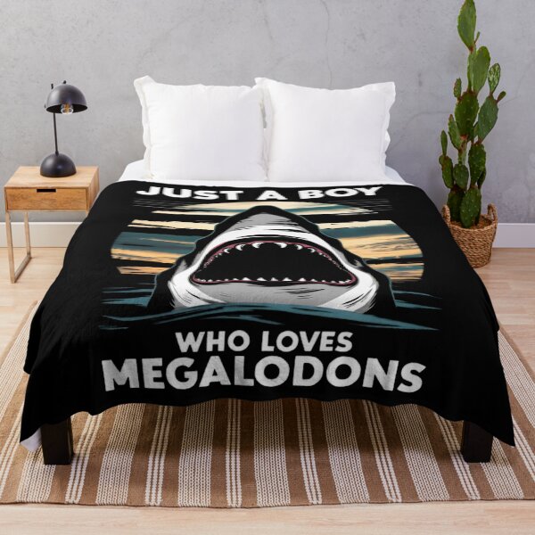 Item preview, Just A Boy Who Loves Megalodons: Megalodon  designed and sold by printmala.
